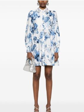 Alice + Olivia Womens  Junia Tiered Tunic